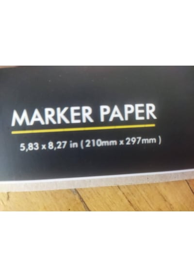 Marker Çizim Defteri , Eskiz Defteri, A4 Boyutunda