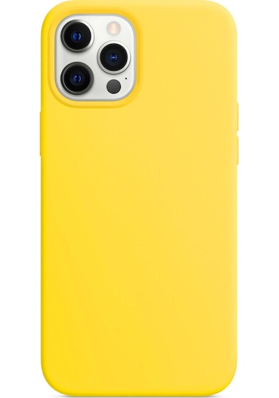 Microsonic Apple Uyumlu iPhone 12 Pro Kılıf Liquid Lansman Silikon