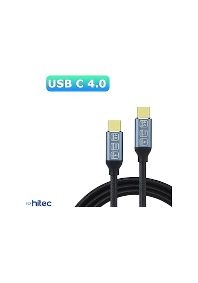 Philips Uyumlu 5A 100W UsbA to Type-C Örgülü 1.2M Hızlı Şarj Kablosu+ ScHitec Type-C to UsbA 3.0 Dönüştürücü Adaptör