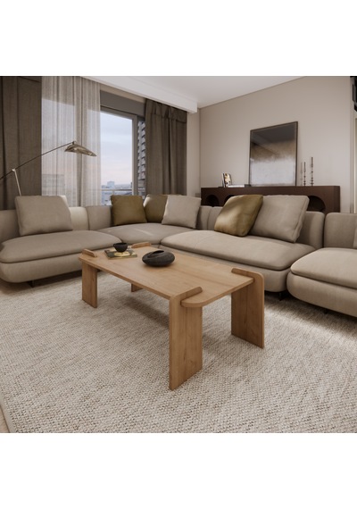 Odaco Fuji Modern Premium Oval Ayaklı %100 Mdflam Salon Orta Sehpa 120x60x40 Cm Safir Meşe Odaco Fuji Modern Premium Oval Ayaklı %100 Mdflam Salon Orta Sehpa 120x60x40 Cm Safir Meşe