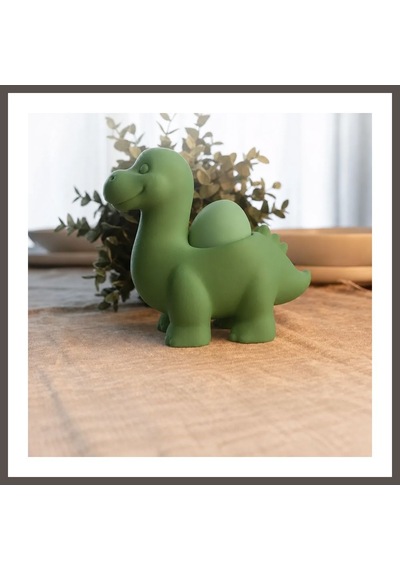 Bezos 3d Baskı Dinozor Yumurtalık - Sevimli Eggosaurus Yumurta Tutucu-yeşil Nxrlvng