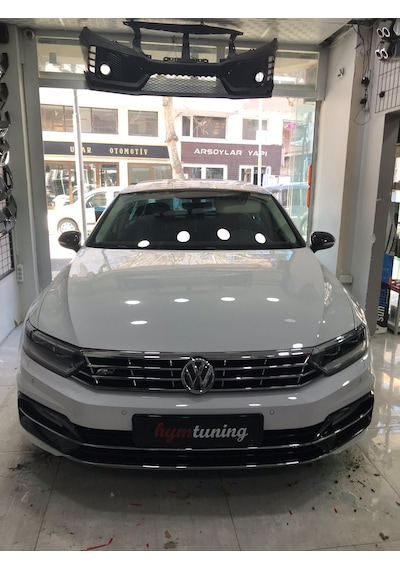 Vw Passat B8 Rline Ön Panjur 2015+ Rline Logo Dahil Vw Logosu Yok