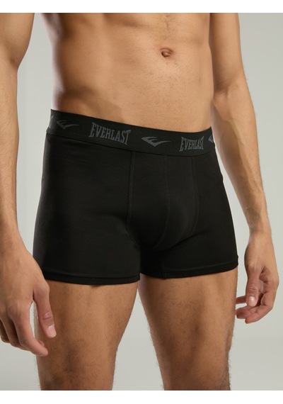 Everlast 3'lü Karma Boxer Siyah-antrasit-gri Melanj