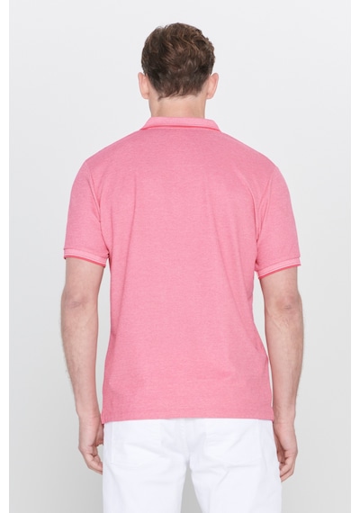Ac&Co / Altınyıldız Classics 4A4820200047Fub3 Düğmeli Polo Yaka Cepsiz Slim Fit Erkek Tişört Fuşya - Beyaz Beyaz - Pembe Ac&Co / Altınyıldız Classics 4A4820200047Fub3 Düğmeli Polo Yaka Cepsiz Slim Fit Erkek Tişört Fuşya - Beyaz Beyaz - Pembe