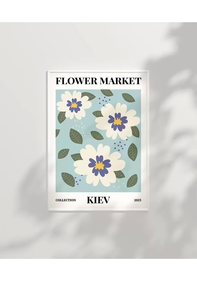 Çerçevesiz Poster Doğanın Kiev'deki Zarafeti