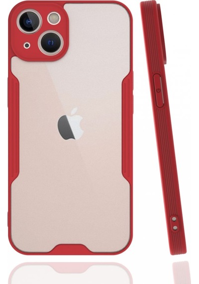 Apple Uyumlu iPhone 13 Kılıf Platin Matte Silikon Arka Kapak
