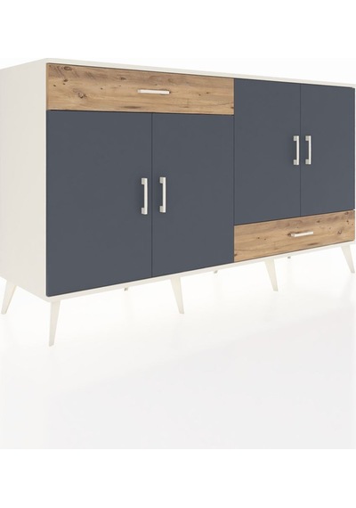 Hyperion Konsol 5 Raflı 2 Çekmeceli 4 Kapaklı 176x44x99 Aytaşı-an Aytaşı-antrasit/çam Hyperion Konsol 5 Raflı 2 Çekmeceli 4 Kapaklı 176x44x99 Aytaşı-an Aytaşı-antrasit/çam