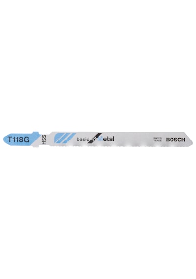 Bosch T 118 G Basic For Metal Dekupaj Testeresi Bıçağı 5'Li - 2608631012