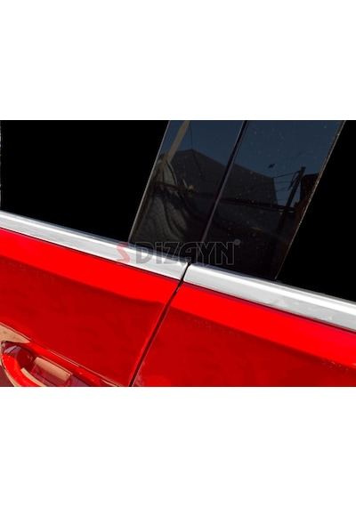 S-dizayn Vw T-roc Krom Cam Çıtası 4 Prç. 2019-2021