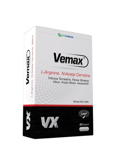 Vemax 60 Kapsül X2 Adet