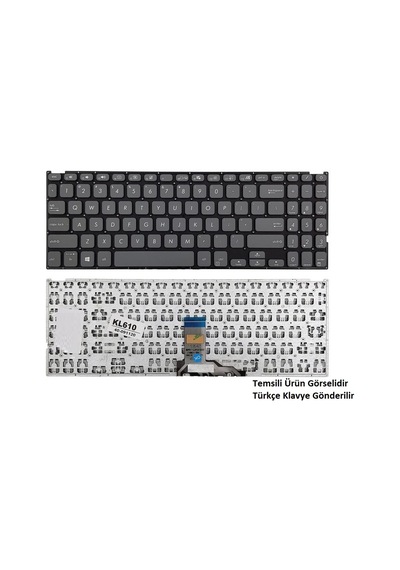 Asus X509, X515 Serisi Notebook Klavyesi Siyah Tr / Kl0610