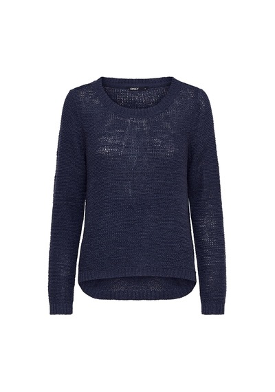 Only Onlgeena Xo L/s Pullover Knt Noos Kadın Blue Uk Gömlek - 15113356 Mavi