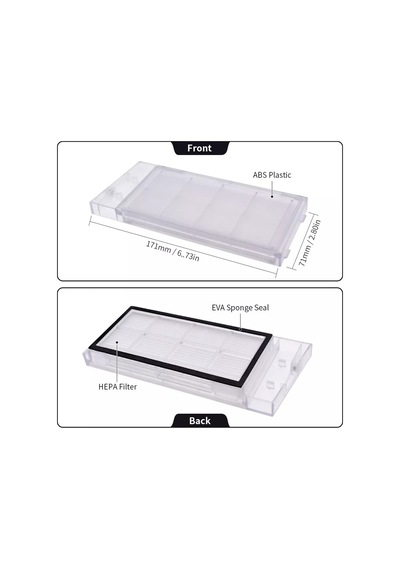 Roidmi Eve&Eve Plus Hepa Filtre Roidmi Hepa Filtre Ve Seti (552465001)