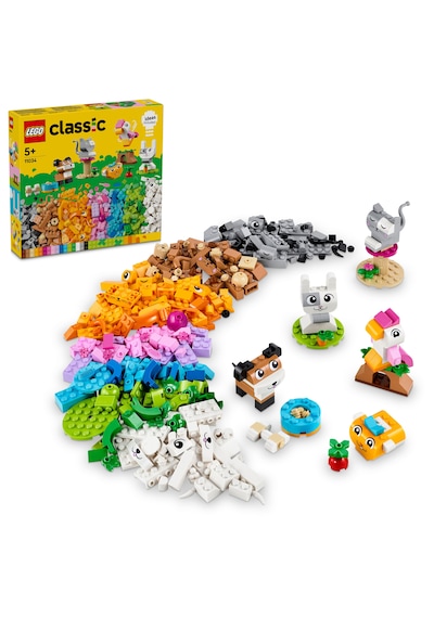 LEGO® Classic Yaratıcı Evcil Hayvanlar 11034 5+ Yaratıcı Oyuncak Yapım Seti - 450 Parça