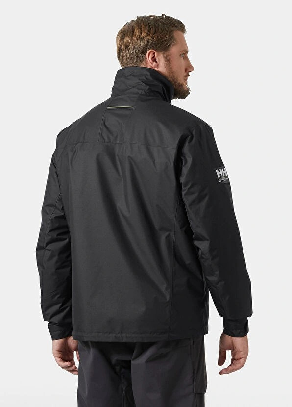 Helly Hansen Crew Hooded Pile Erkek Mont Black Siyah
