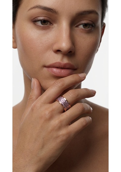Relief Yüzük- Lilac Sarı