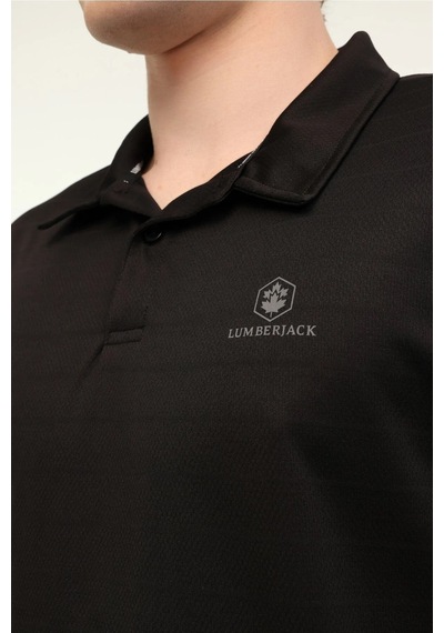 Lumberjack Mb Ct461 Sherman T-sh 5fx Siyah Erkek Kısa Kol T-shirt