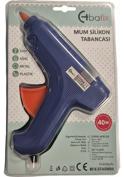 Bafix Silikon Tabancası 40w Mavi