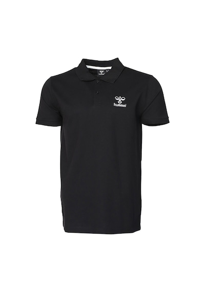 Hummel Erkek Polo Yaka Tişört Leon 911655-2001 Siyah