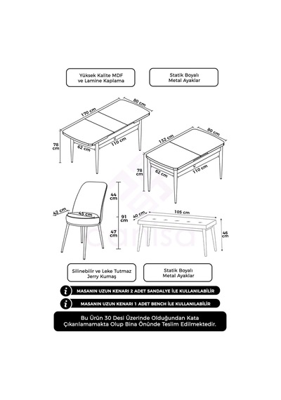 Canisa Concept Zen Serisi 80x132 Mdf Açılabilir Barok Ahşap Desen Masa Takımı 4 Siyah Sandalye Ve 1 Bench Barok Masa Sandalye Ve Bench Siyah Canisa Concept Zen Serisi 80x132 Mdf Açılabilir Barok Ahşap Desen Masa Takımı 4 Siyah Sandalye Ve 1 Bench Barok Masa Sandalye Ve Bench Siyah