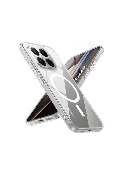 Microcase Xiaomi 17 İçin Magsafe Manyetik Darbeye Dayanıklı Yarı Esnek Plastik Tpu Kılıf - Al8115 Şeffaf