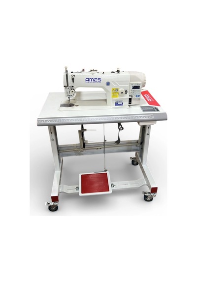 As-9910-d4-mini-ames İplik Kesicili Elek. Düz Mini Tablalı Beyaz