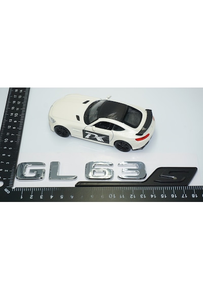 Dk Tuning Gl63s Bagaj Krom Siyah Abs Yazı Logo Benz İle Uyumlu