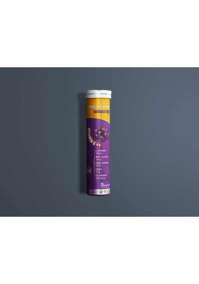 Immuferon Sambucus Nigra Vitamin C Beta Glucan Çinko Vita