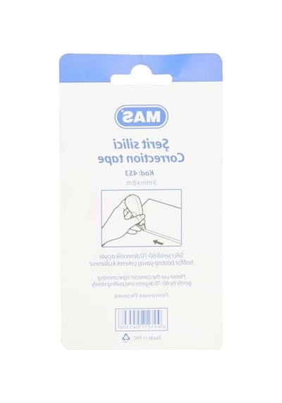 Şerit Silici, 5 Mm X 8 M Boyutunda, Kullanışlı Ve Pratik