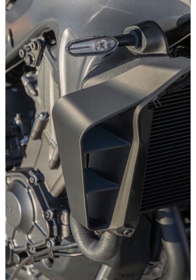 Yamaha Mt-09 Uyumlu Aerodinamik Yan Grenaj Aksesuar Seti Siyah