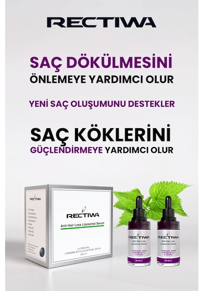 Rectiwa Saç Bakım Serumu 2 x 34 ML