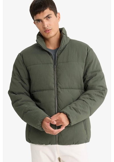 Defacto Regular Fit Dik Yaka Astarlı Fermuarlı Cepli Kışlık Mont F0418ax25wnkh430 Haki-kh430 Defacto Regular Fit Dik Yaka Astarlı Fermuarlı Cepli Kışlık Mont F0418ax25wnkh430 Haki-kh430