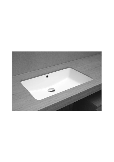 Serel Tezgahaltı Dikdörtgen Lavabo 38x55 Cm - 0561dss110h Diğer