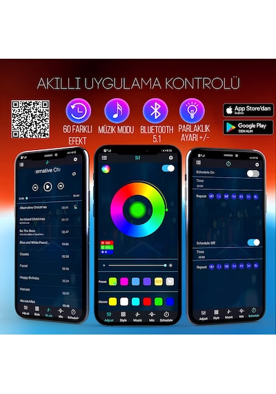 Opel Astra K Vites Altı Rgb Ambiyans Aydınlatma 128 Renk