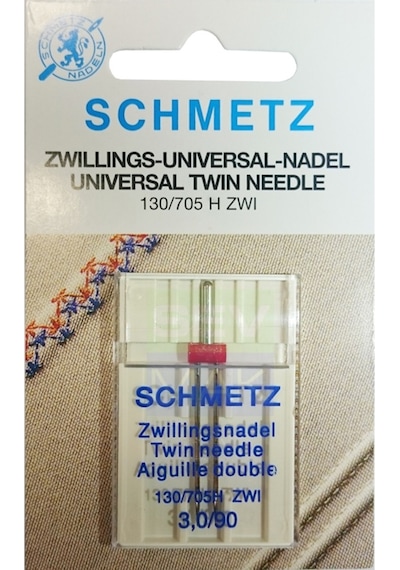 Schmetz Ev Tipi Çiftli Nervür Dikiş Iğnesi