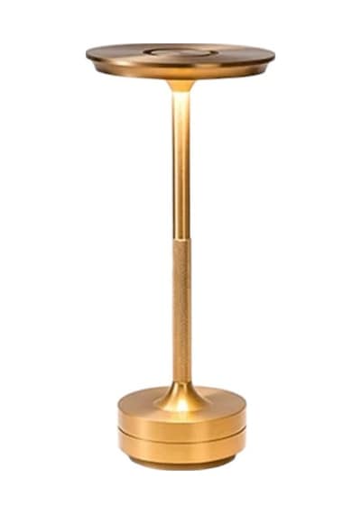 Cata Ct-8438 Toronto Gold Şarjlı Masa Lambası Aydınlatma Dokunmatik Dimmer 3 Farkli Renk Ayari Işık Lamba Ofis Çalışma