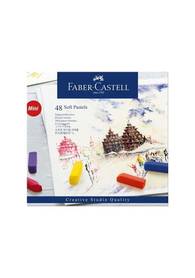 Faber-castell Faber Castell Goldfaber Creative Mini Soft Pastel 48'li Toz Paste Karışık