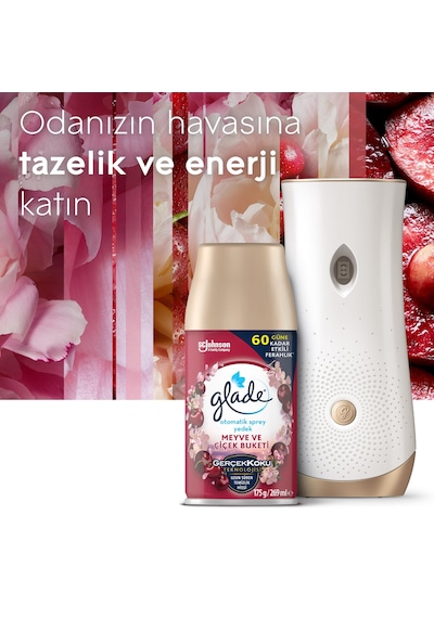 Otomatik Sprey Yedek, 2'li Paket, Meyve Ve Çiçek Buketi, 269ml 2 Yedek