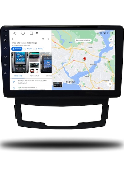 Oskodi Ssangyong Korando Android Carplay Multimedya 2011-2013 4gb Ram + 64gb Hafıza