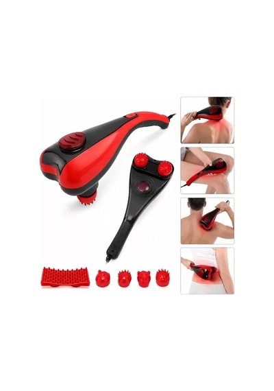 Hubrendy Sh Powermaster Pm-24616 İki Kademeli Çift Başlıklı El Tipi Masaj Aleti
