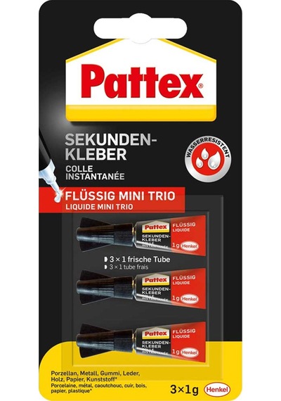 Pattex Japon Yapıştırıcı Gel Mini Süper 3x1 Gr 1943764