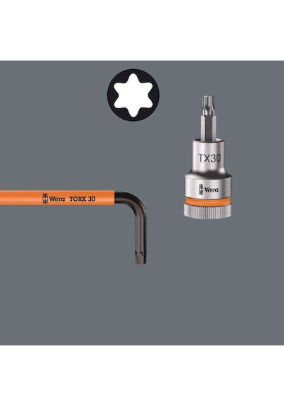 Wera 967-9 Torx Kısa Renkli Alyan Set 05024179001 N11.7888