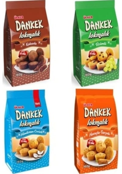 Ülker Dankek Lokmalık 160 Gr 4 Lü Karma Paket