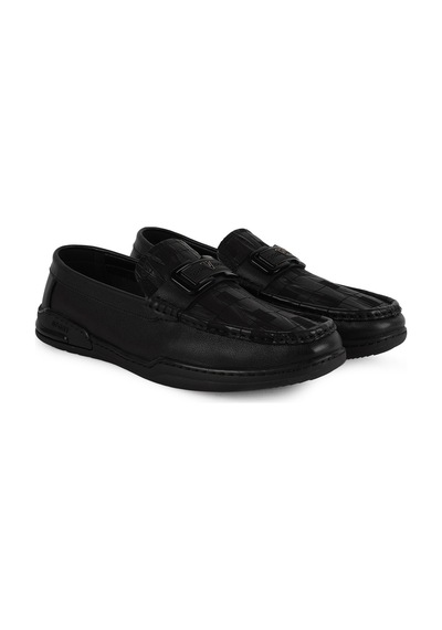 Guja Erkek Ayakkabı 590-1 Siyah Croco Desenli Metal Tokalı Spor Taban Rahat Günlük Slip-on Loafer Guja Erkek Ayakkabı 590-1 Siyah Croco Desenli Metal Tokalı Spor Taban Rahat Günlük Slip-on Loafer