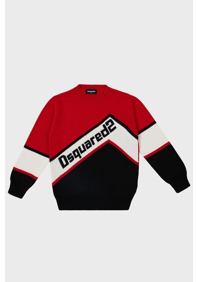 Dsquared2 Çocuk Kazak Dq0084-d005x Red Kırmızı Kırmızı