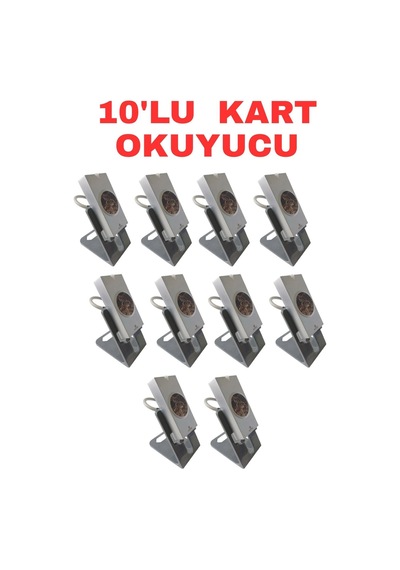 Sr-209 Em-w Proximity Kart Okuyucu 125 Khz Ip68 Metal Kasa 10000 Kullanıcı Kapasiteli Geçiş Kontrol Sistemi 10 Adet