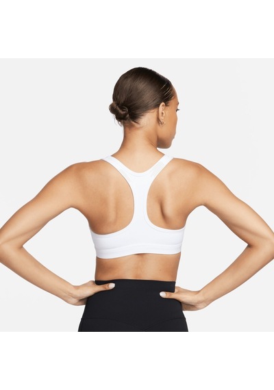 Nike Swoosh Light Support Dolgusuz Kadın Beyaz Spor Sütyeni Dx6817-100