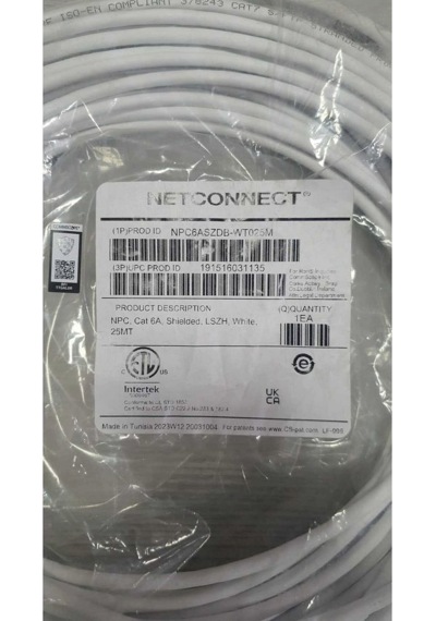 Netconnect Cat 6 A Cat 7 S/ftp Patch Cord Kablo 25 M