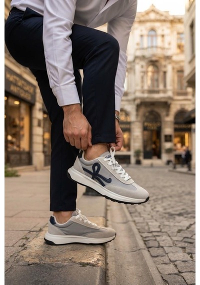 Fort Noka Cameron Anatomik Rahat Sneaker Erkek Spor Ayakkabı GRİ