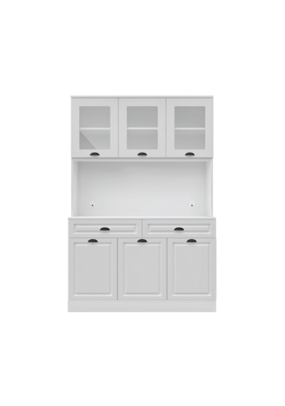 Guneystore Luna Kahve Köşesi - 140 Cm Mdf Mutfak Dolabı - Led Aydınlatmalı Beyaz Guneystore Luna Kahve Köşesi - 140 Cm Mdf Mutfak Dolabı - Led Aydınlatmalı Beyaz